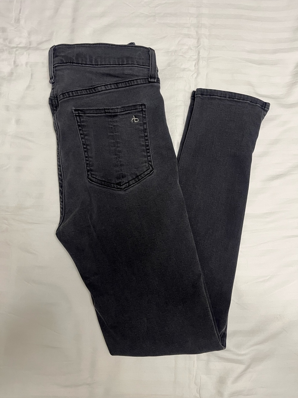 Rag & Bone high rise ankle skinny 27
